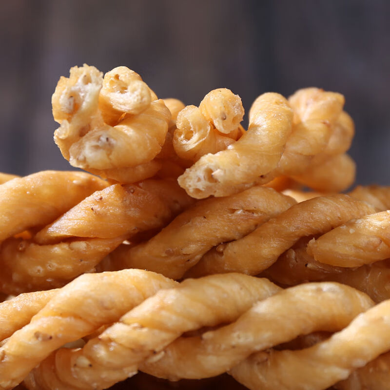 民权贡麻花河南商丘特产民权贡麻花九代传人张慧敏70g袋酥脆王桥麻花