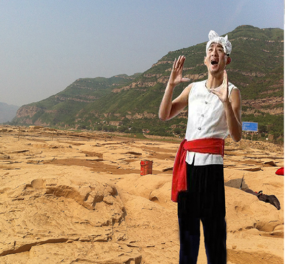 舒裟阿宝演出服陕北汉子民俗服装农民腰鼓表演服成人农民演出服饰2021