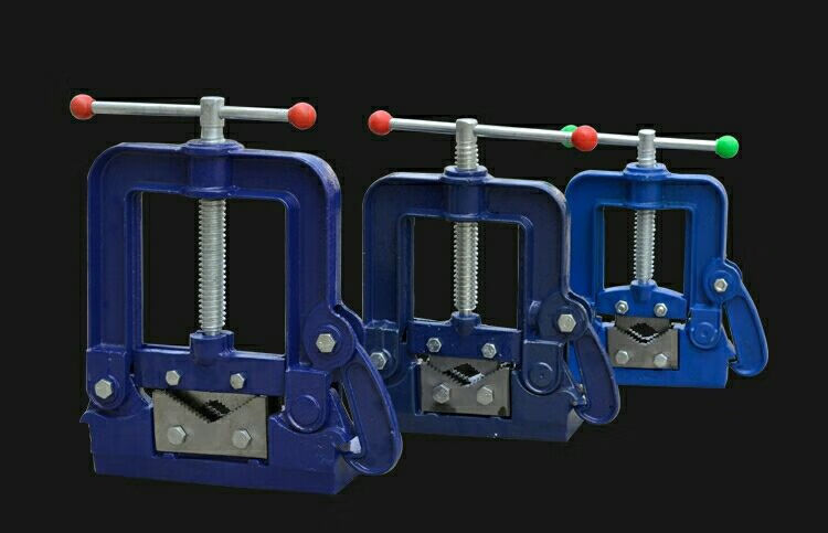 重型台虎钳2号管子台钳重型龙门钳台钳夹管钳压力台钳2号管子台虎钳