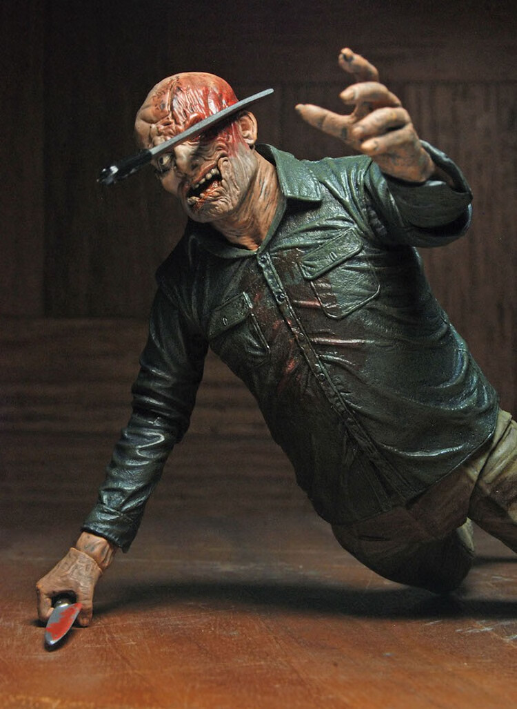 十三号星期五杰森第4章jason13号可动人偶模型玩具杰森沃赫斯版7寸高