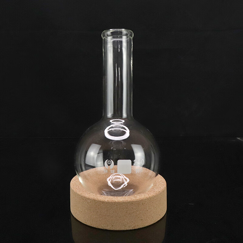 软木烧瓶橡胶硅胶托漏斗托塑料烧瓶托木质烧瓶底座圆底烧瓶抽滤垫