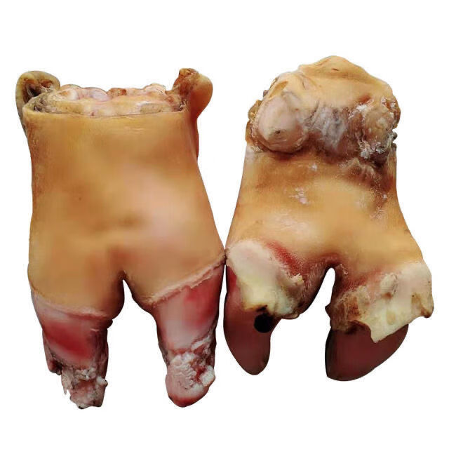 清真新鲜牛蹄子牛掌牛脚牛爪清水褪毛带牛蹄筋青封铭原切4斤牛蹄掌料