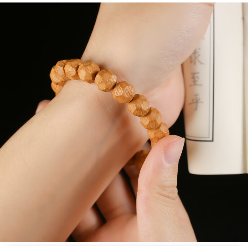 宾昔 猴头雕刻刀痕无相手串 南瓜无相文玩 佛珠 男女手串 猴头雕刻