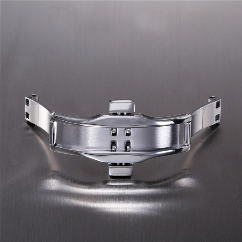 适用罗西尼天王手表表扣蝴蝶扣钢带扣不锈钢精钢皮带卡扣原装配件5乘