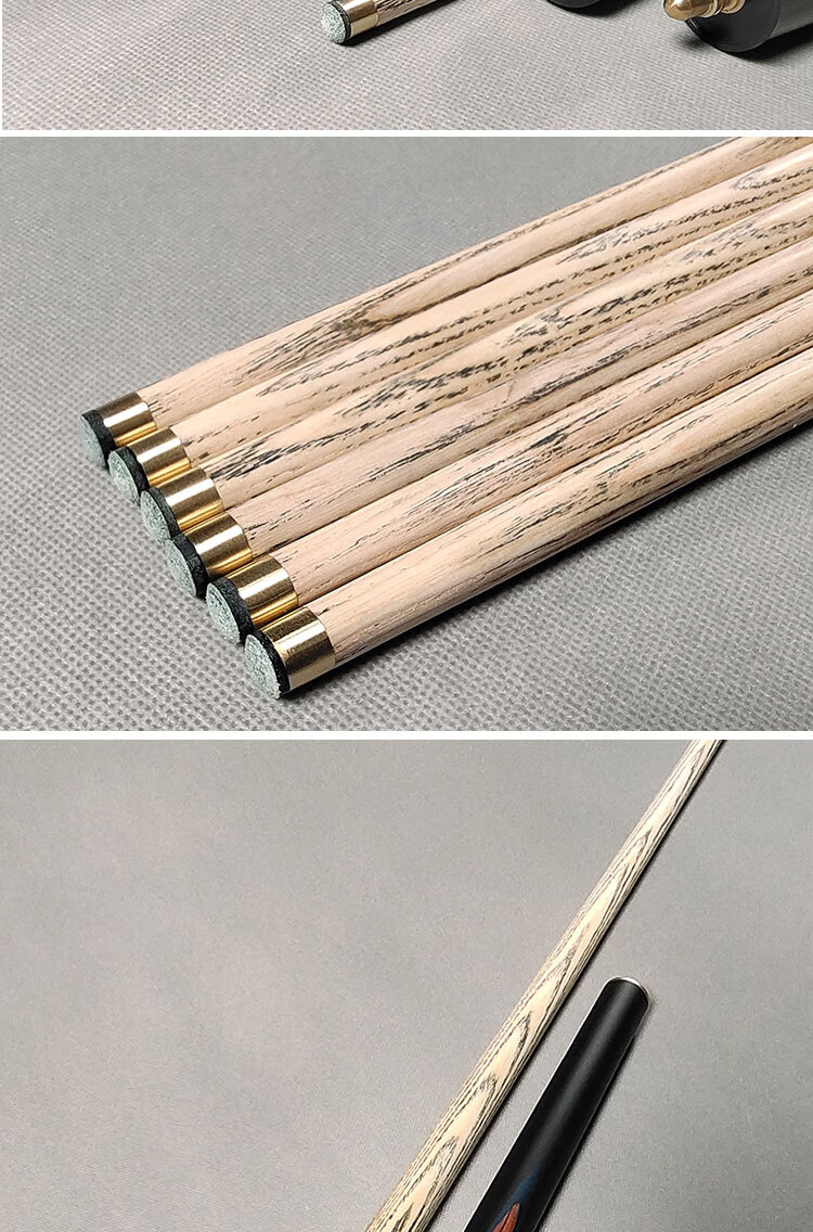 jdh台球杆中头杆115mm中式黑8斯诺克小头杆omin黑科技球杆套装奥秘迪