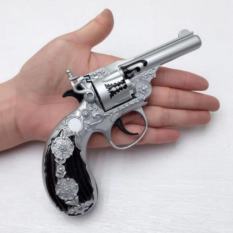 左轮砸子炮子枪擦炮砸子炮枪左轮纸炮子枪8090怀旧砸响枪1205不可发射