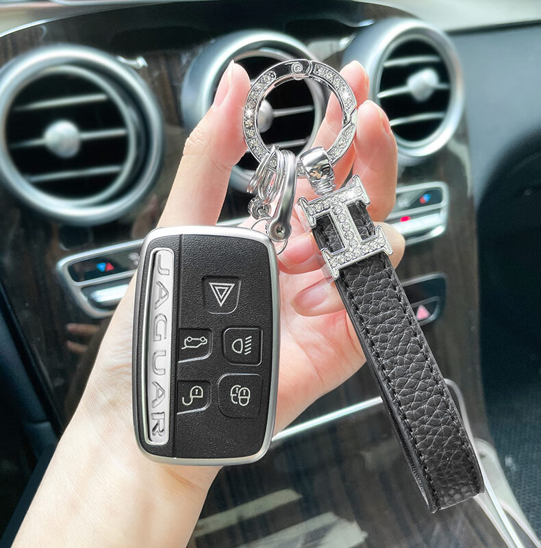 醉米21新款捷豹xel钥匙套f-type壳e-pacexfl男女个性字母钥匙 捷豹