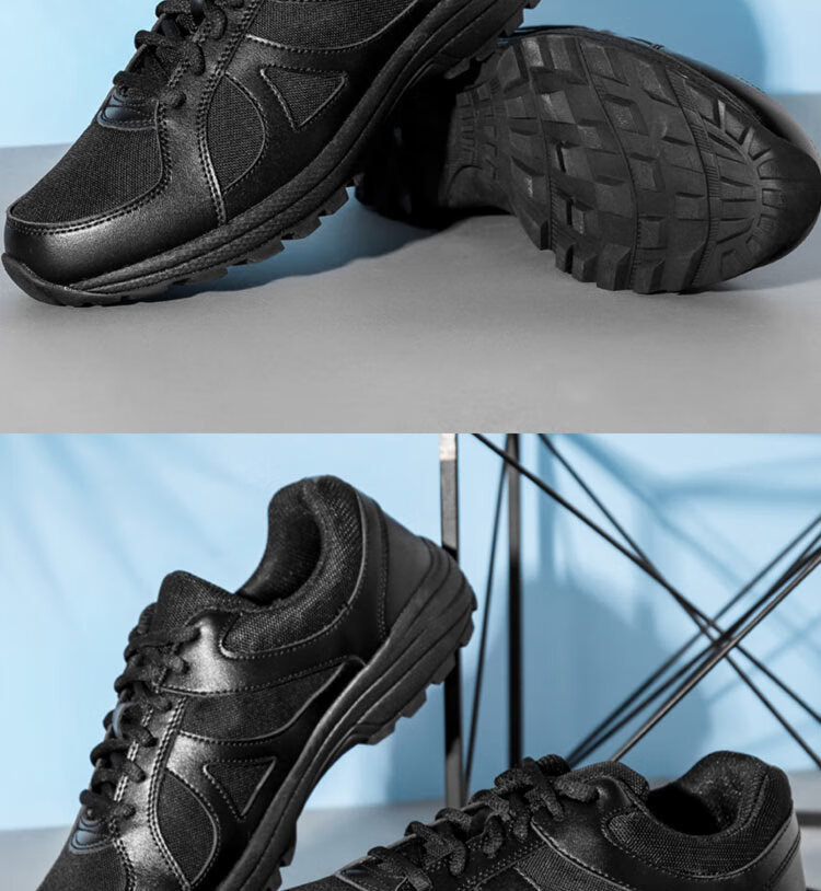 户外训练鞋劳动鞋训练运动鞋际华3539新式鞋春秋夏黑色解放劳保作训鞋