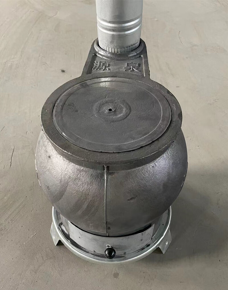 柴火炉煤炉老式炮弹烤火炉通炕炉子铸铁取暖炉生铁炉养殖取暖炉 4号