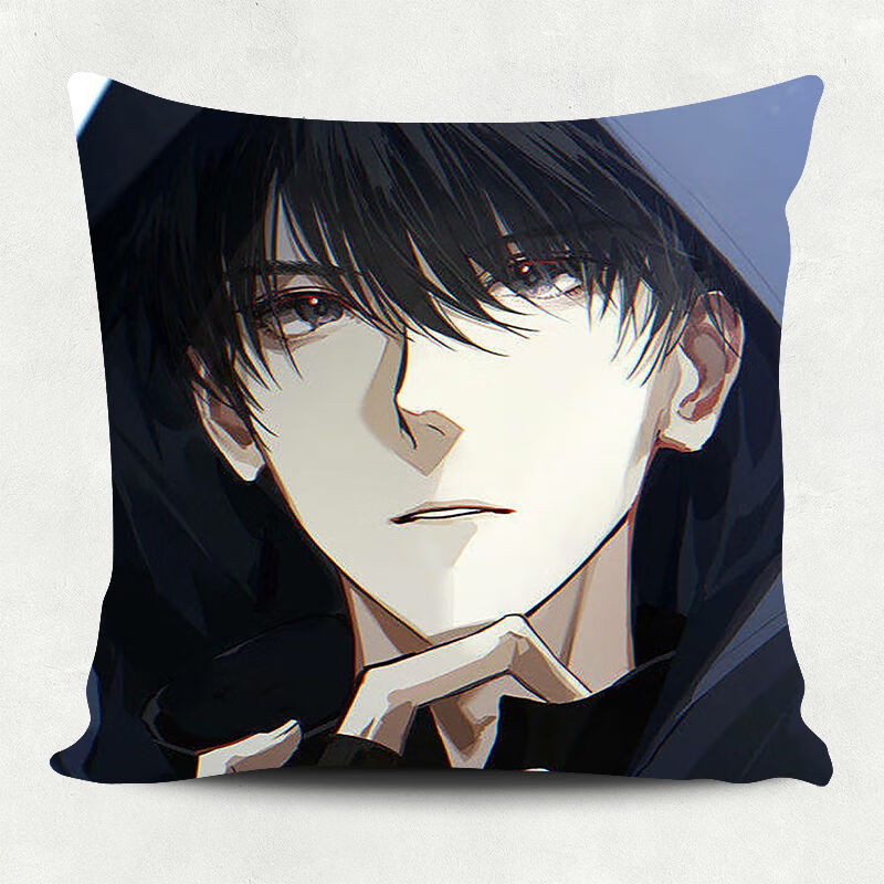 盗墓笔记手伴 张起灵抱枕头靠垫盗墓笔记周边玩偶来图定制照片海报