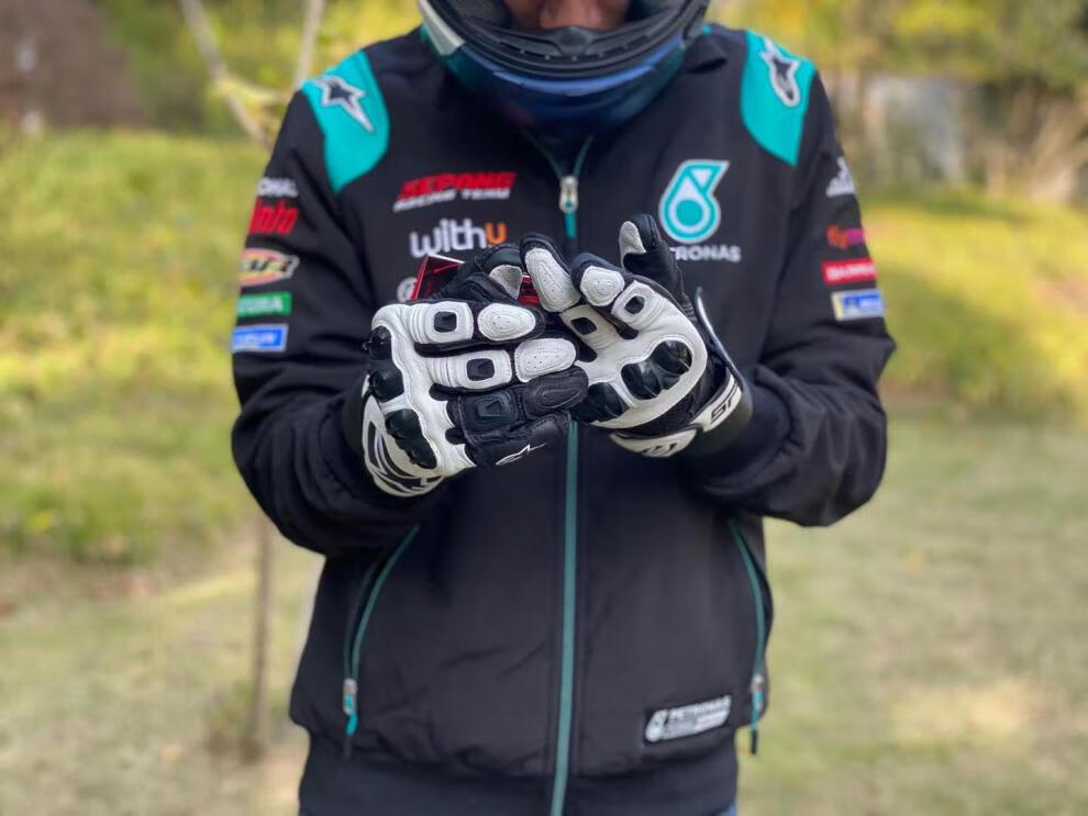 宝马摩托车手套a星spairgp夏季网眼触屏赛车男女拉力竞技taichi丹尼斯