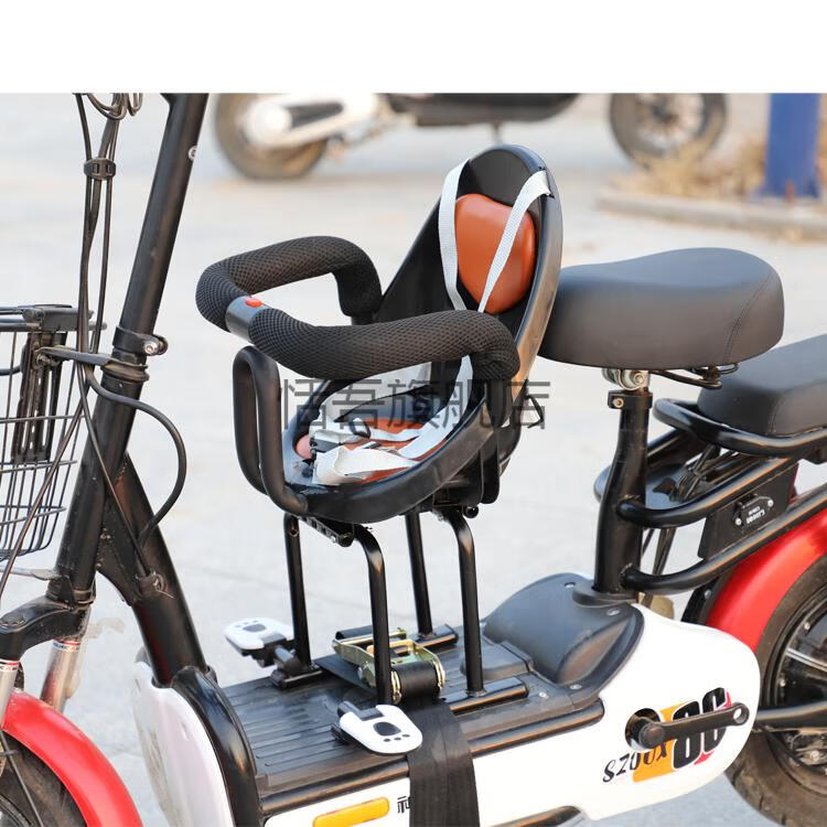 电车儿童座椅前置加高电动摩托车儿童坐椅子前置婴儿宝宝小孩电瓶车