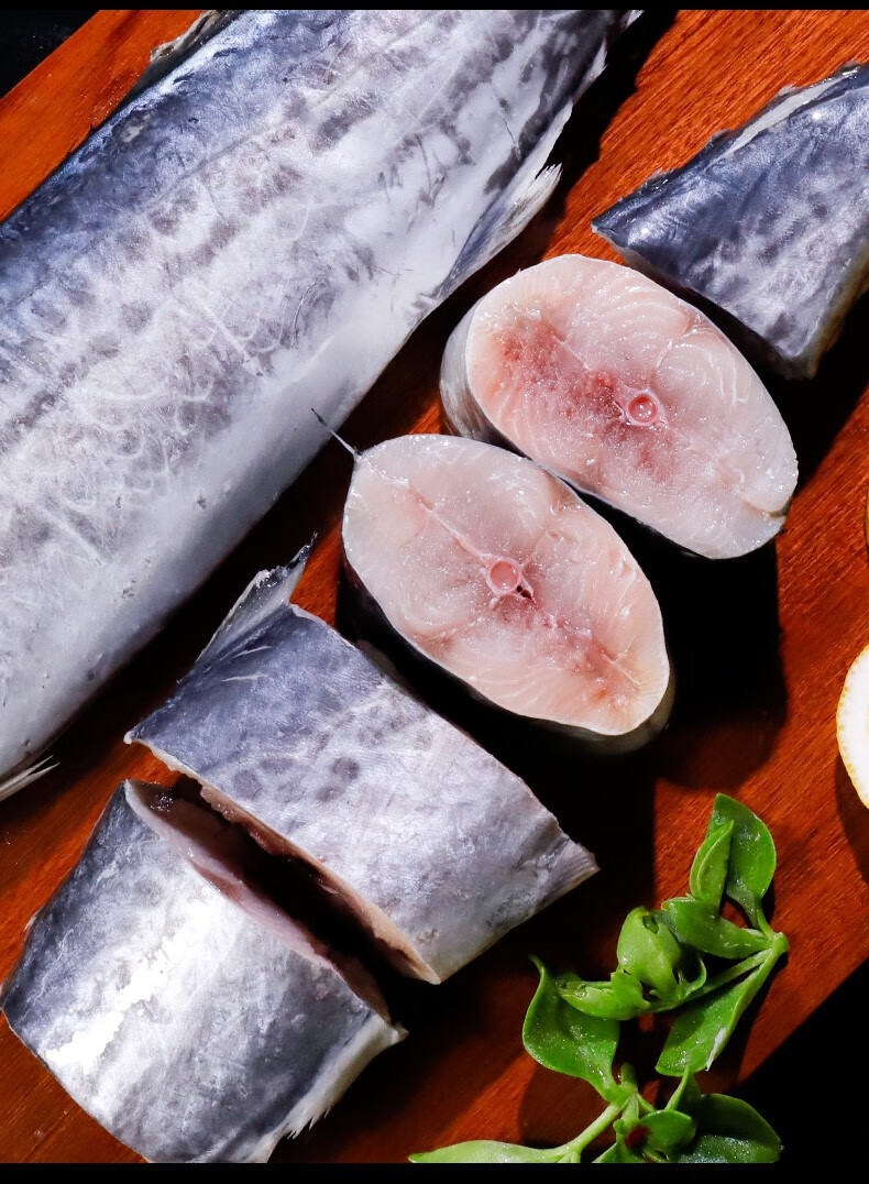 新鲜青岛大鲅鱼整条特大马鲛鱼鲜活冷冻鲅鱼饺子青占鱼5斤装