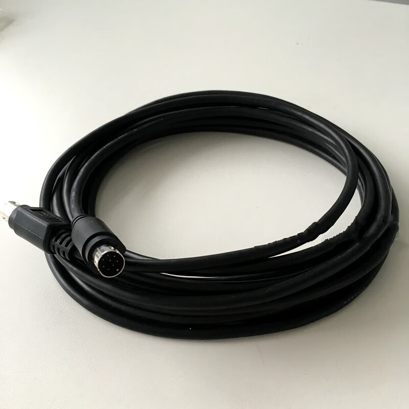 visca线两台摄像机串联控制线sony摄像头连接线圆8针304050米5m30m