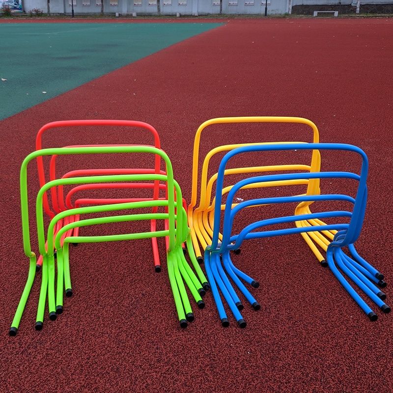 小跨栏架足球训练跨栏幼儿园儿童塑料小栏架障碍物跳栏架敏捷栏50跨栏