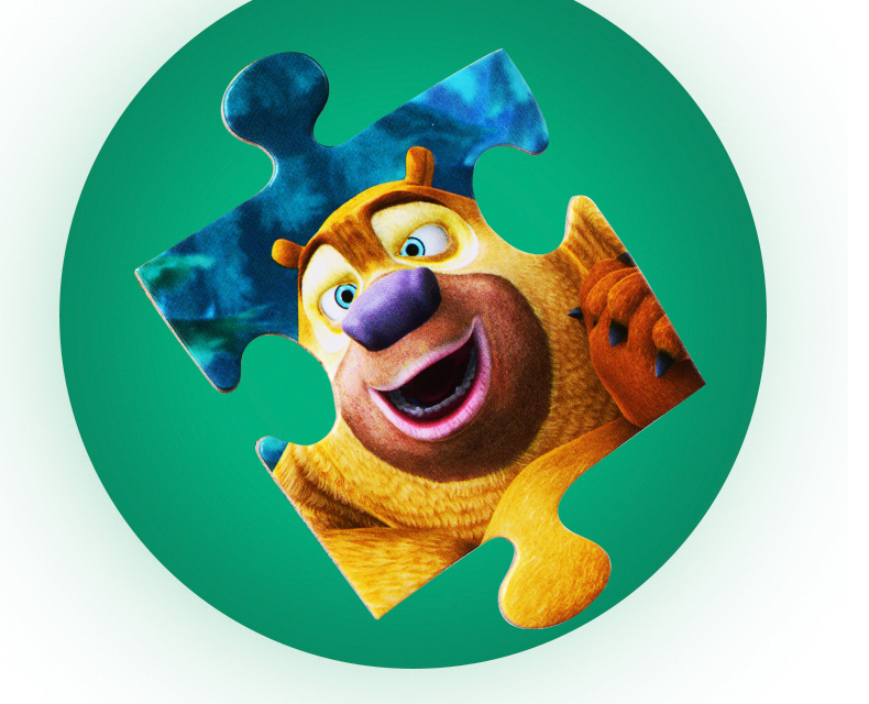 儿童熊出没拼图光头强48/100片 拼图儿童玩具3-4-5-6岁幼儿园男孩女孩