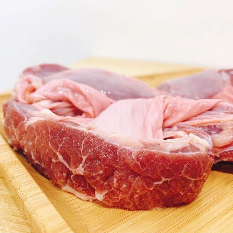 黑土猪新鲜猪肉护心肉连肝肉现杀土猪围心肉隔膜肉蘑菇肉现杀新鲜护心