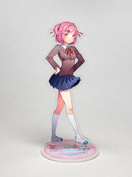 部亚克力立牌同款夏树优里纱世里莫妮卡动漫游戏周边 莫妮卡monika-b