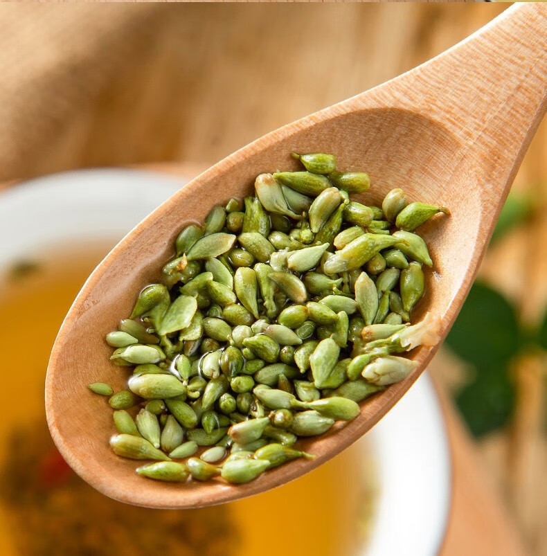 新货槐米100g干槐花米生国槐米中药材花草茶叶养生茶泡水罐装洋槐1罐