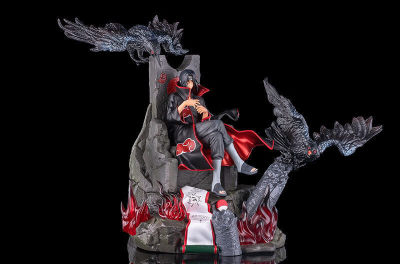 【官方旗舰】万代(bandai) 宇智波鼬手办火影忍者同款大型gk乌鸦殿堂