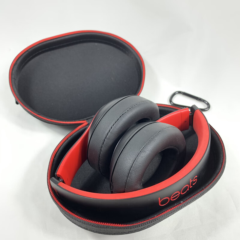 beats耳机包solo3pro收纳盒beatsflex收纳包studio3头戴式便携包录音
