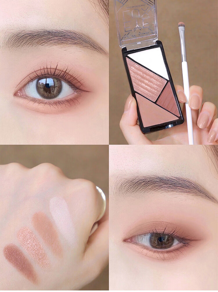 美国lagirl洛杉矶女孩lagirl四色眼影盘469大地色女ins超火ges475