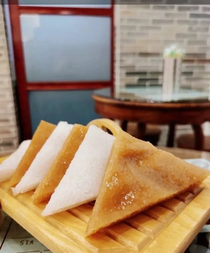 欢姐伦教糕 顺德非遗欢姐伦教糕2盒白糖糕/黄糖糕传统糕点发酵米糕