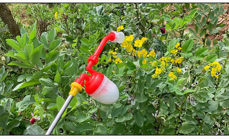 手动授粉器喷粉枪梨苹果授粉机点花器猕猴桃授粉神器花粉授粉工具亿程