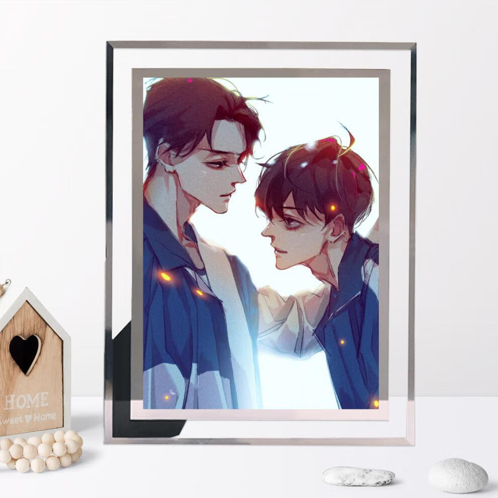 某某2周边定相框立牌盛望江添海报吧唧钥匙扣原耽动漫二次元卡牌46寸