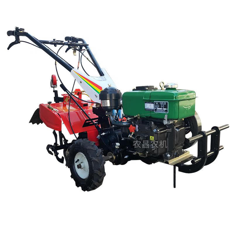 新款四驱微耕机农昌四驱微耕机柴油机新型旋耕机水旱两用小型多功能