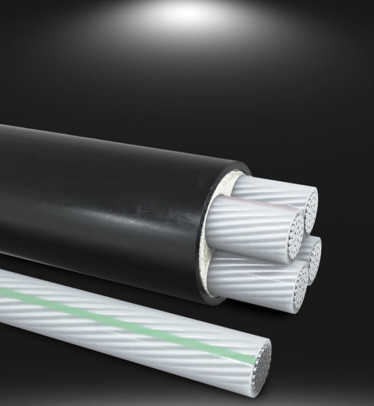 国标铝芯电缆线4芯35 50 120 185 240 300平方三相四芯电缆铝线 国标