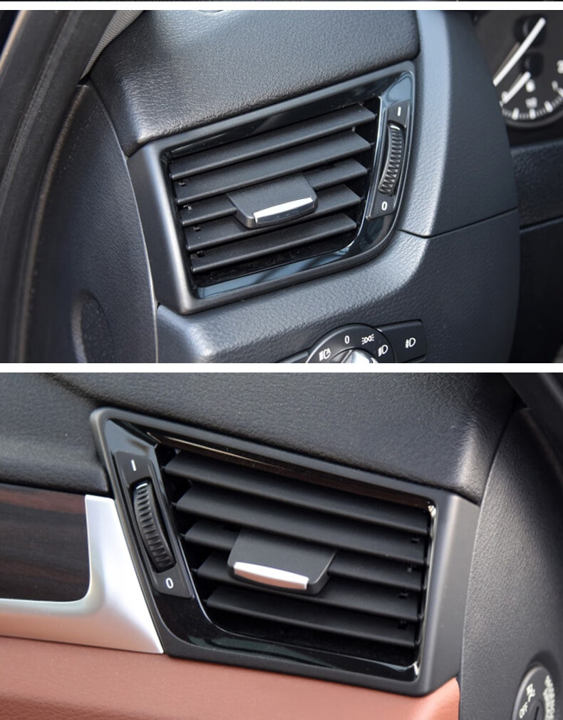 适用宝马x1空调出风口x1空调出风口面板e84空调出风口格栅定制面框