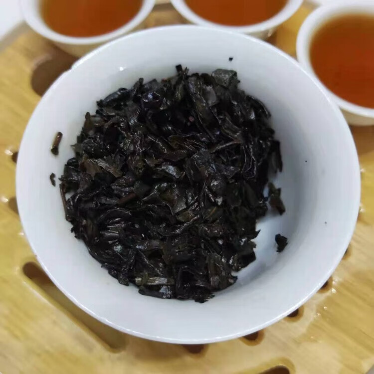 高山炒茶叶广东揭阳坪上炒茶芯一级潮汕特产绿茶浓香型500g【图片