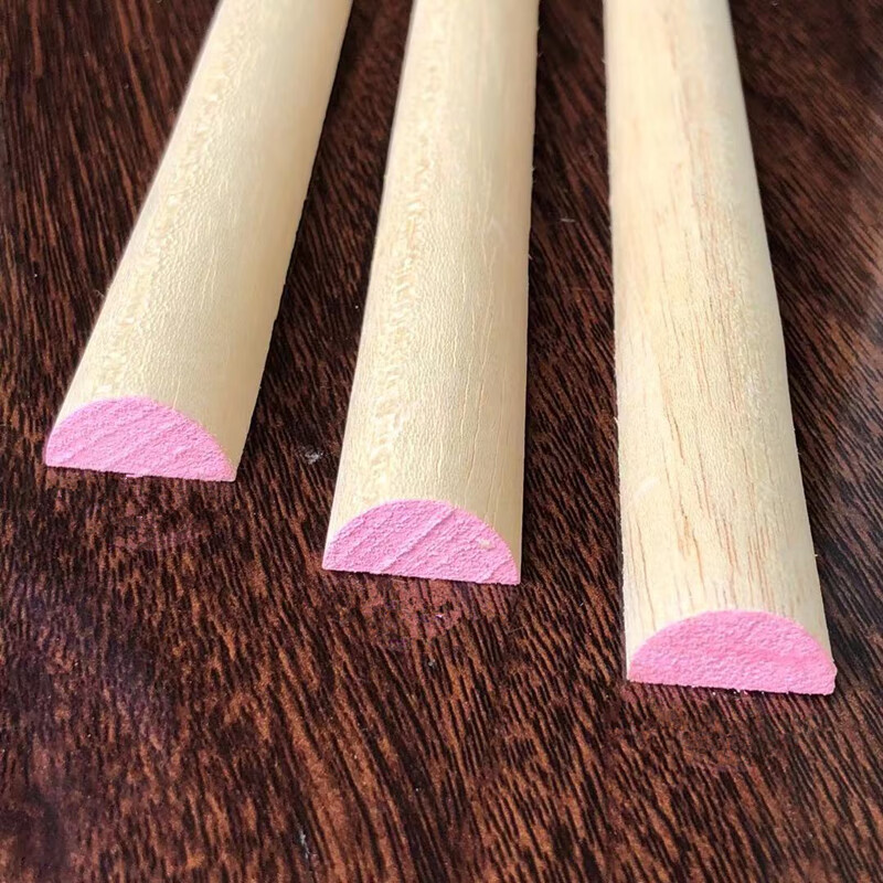 实木线条装饰木条实木线条半圆线半弧形木条造型装饰指甲背景墙扣线