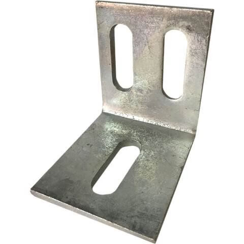 镀锌铁板预埋件预埋板幕墙配件四孔钢板地脚板管底座工结构连接件2月