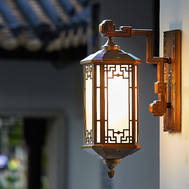 3c认证质保三年爱登斯户外壁灯花园防水庭院灯亮北欧客厅灯阳台过道灯