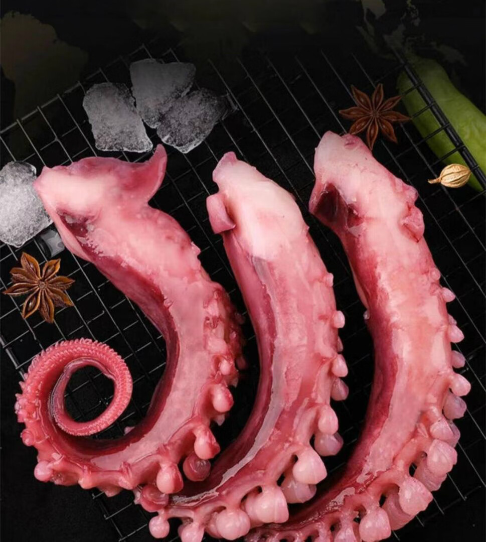 脆口鱿鱼须新鲜冷冻超大章鱼须即食刺身八爪鲜活水产 精选特级鱿鱼须