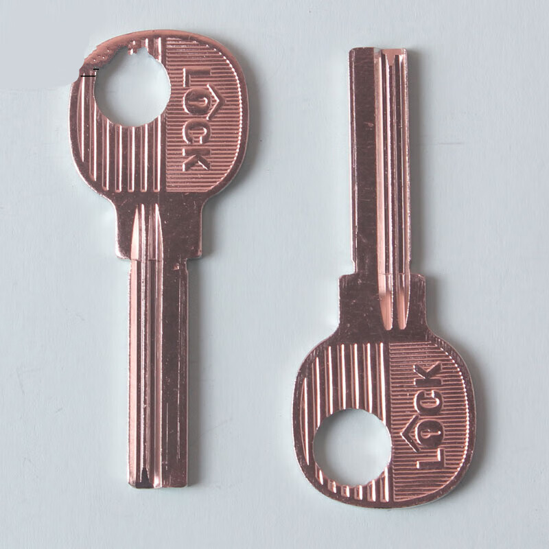 钥匙胚子批发100个4号方形钥匙胚4号方行钥匙毛坯锁匙料各种民用钥匙