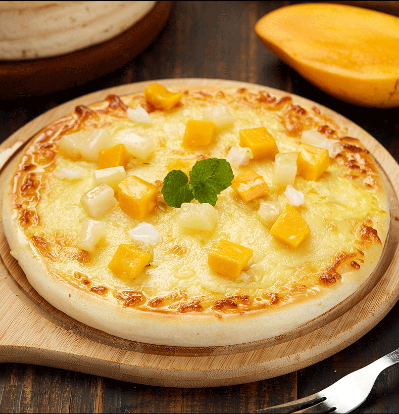 披萨半成品加热即食早餐烘培食品9英寸披萨1张