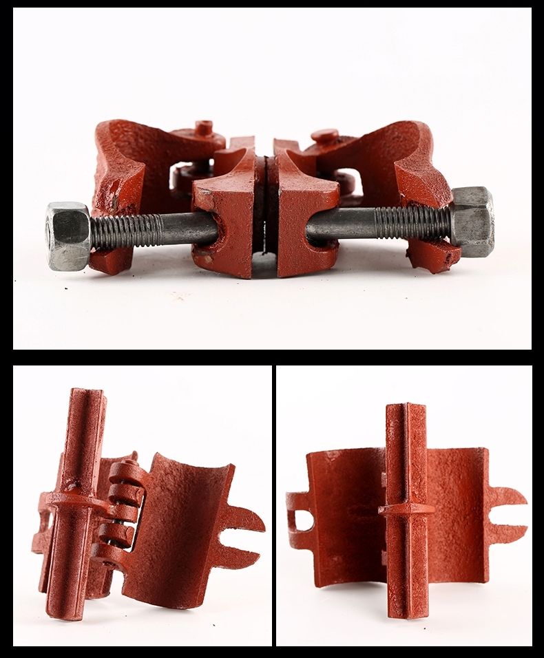 建筑工地用十字扣件转向扣件连接扣件4860卡扣15斤十字扣件