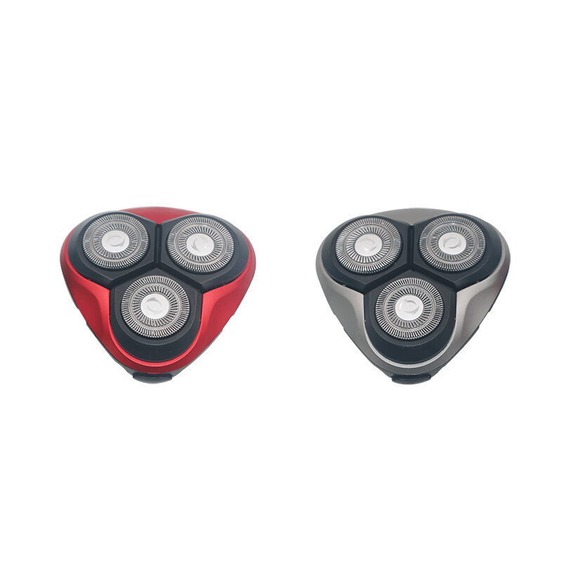 锐拓电动刮胡剃须刀rs330原装双环浮动三刀头运费险灰色