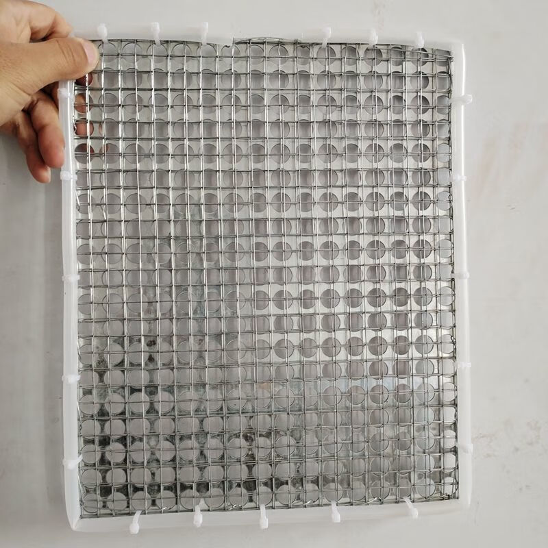 拍浆拍水泥浆拉毛甩浆拍子自制工地墙面拍浆工具不锈钢网孔板套装成品