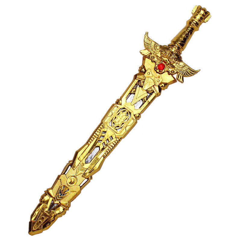 大号55cm轩辕剑宝剑玩具刀剑塑料剑带刀鞘软剑身模型男孩礼物蓝色轩辕