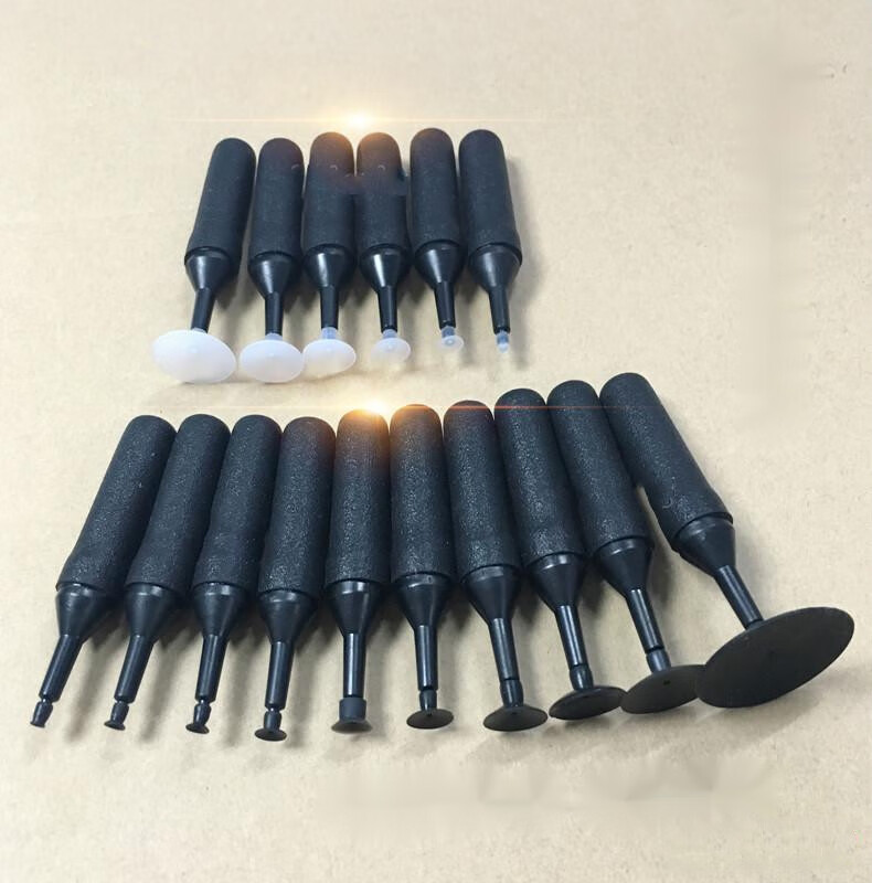 手动真空吸笔ic吸笔handivac玻璃摄影头bga吸物笔通用配1黑色15mm吸盘