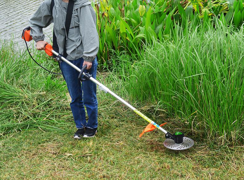 【军工品质】48伏充电式割草机锂电动割灌机草坪打草机背负式农用收割