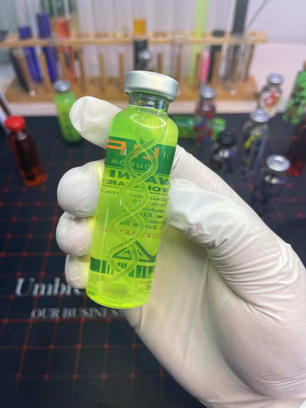 生化危机病毒模型2022生化危机游戏病毒暴君病毒克莱因蓝螺旋样本模型