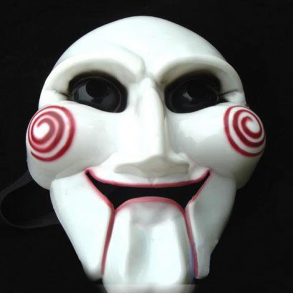 黎明杀机面具 圣节搞怪死神恐怖v字仇小丑骷髅面具剧本黎明机惊声尖叫