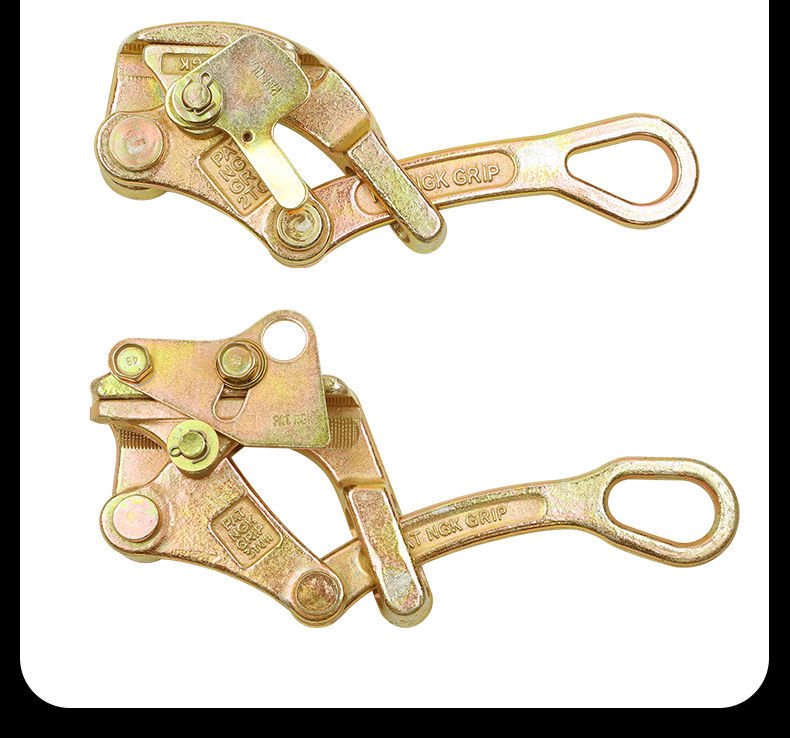 卡线器日式夹线器电工电力通用型地线绝缘导线钢绞线钢丝绳拉紧器05吨