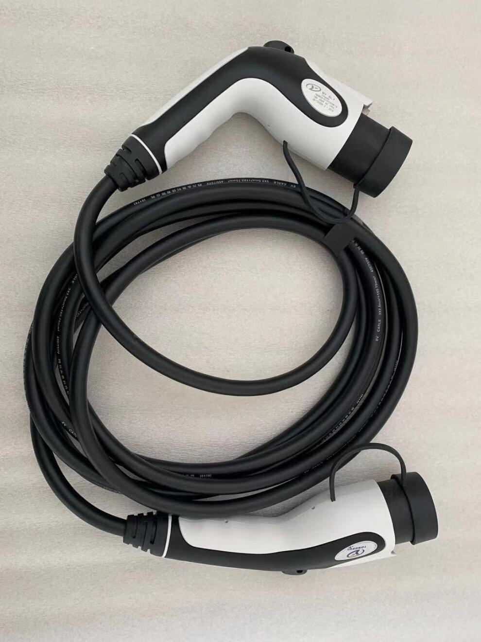 16a32a新能源电动汽车充电枪比亚迪秦唐宋荣威双头充电枪无枪桩使用