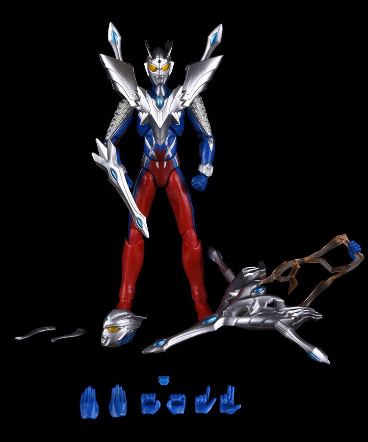 奥特曼act赛罗玩具关节可动摆件模型shf无限形态 基德奥特曼【图片 价